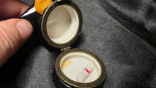 将图片加载到图库查看器，Vintage Porcelain Graduation Cap Trinket Box with Diploma Hinged
