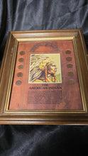 Load image into Gallery viewer, Framed Indian Head Penny Collection The American Indian 1901–1907 Coin Set
