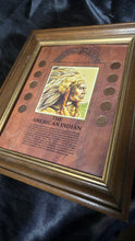 Load image into Gallery viewer, Framed Indian Head Penny Collection The American Indian 1901–1907 Coin Set

