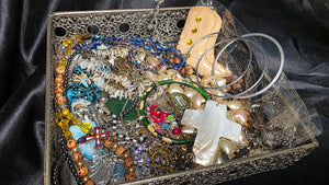 Vintage to Modern Costume Jewelry Assortment Mixed Lot Treasure Bundle 1
