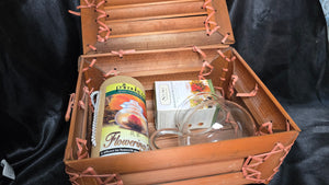 Numi Bamboo Tea Chest Handcrafted Lidded Storage Keepsake Box