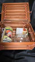 Load image into Gallery viewer, Numi Bamboo Tea Chest Handcrafted Lidded Storage Keepsake Box

