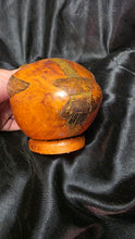 Load image into Gallery viewer, Vintage Italian Leather Wrapped Duck Decanter Barware Bottle
