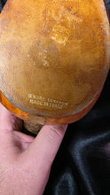 Load image into Gallery viewer, Vintage Italian Leather Wrapped Duck Decanter Barware Bottle

