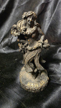 Load image into Gallery viewer, Vintage Hawaii Hula Girl Figurine Tiki Style Resin Souvenir Statue
