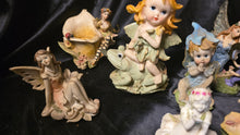 गैलरी व्यूवर में इमेज लोड करें, Vintage Fairy Figurine Collection Bundle Whimsical Fantasy Decor Lot
