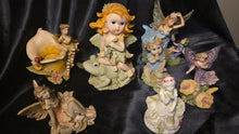 गैलरी व्यूवर में इमेज लोड करें, Vintage Fairy Figurine Collection Bundle Whimsical Fantasy Decor Lot
