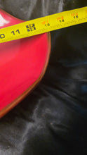Cargar imagen en el visor de la galería, Southern Living At Home Cinnabar Footed Ruffled Edge Serving Bowl
