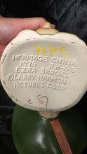 Load image into Gallery viewer, 1976 Ezra Brooks Stan Laurel Scotch Golfer Decanter Heritage China Collectible
