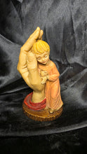 Load image into Gallery viewer, Vintage Roman Italy Child Resting in the Hand of Jesus Figurine
