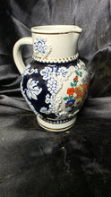 将图片加载到图库查看器，Vintage German Salt Glazed Stoneware Wine Pitcher Frankfurt Main Crest
