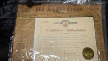 गैलरी व्यूवर में इमेज लोड करें, Original 1929 Los Angeles Times Newspaper w/ COA Last Days of the Roaring Twenties
