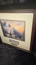 Load image into Gallery viewer, Thomas Kinkade Victorian Christmas II Framed Accent Print w/ COA
