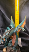 Load image into Gallery viewer, Medieval Legends Two Headed Dragon Figurine Gothic Fantasy Statue
