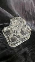 Load image into Gallery viewer, Vintage PartyLite Crystal Castle 5-Light Tealight Holder Germany
