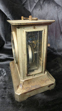 Load image into Gallery viewer, Antique Friedrich Mauthe German Musical Carriage Clock w Key
