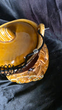 Load image into Gallery viewer, Vintage Benjamin Franklin Character Teapot Japan Brown Ceramic
