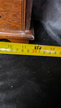 Load image into Gallery viewer, Vintage Wooden Jewelry Armoire Cabinet Chest With Multiple Drawers
