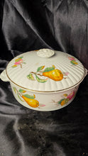 Load image into Gallery viewer, Vintage Shafford Fruit Garden Covered Casserole Dish Made in Japan
