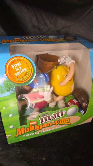 M&M's Mulligan-Ville Golf Candy Dispenser First in Series