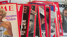 Load image into Gallery viewer, Vintage TIME Magazine Bundle 1970s Marilyn Monroe Nixon History Lot
