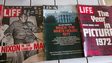 Load image into Gallery viewer, Vintage TIME Magazine Bundle 1970s Marilyn Monroe Nixon History Lot
