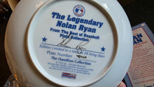 Load image into Gallery viewer, The Incredible Nolan Ryan Collector Plate with COA &amp; Original Box
