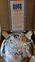 Load image into Gallery viewer, The Immortal Babe Ruth Collector Plate w/ COA &amp; Original Box
