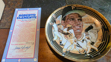 Load image into Gallery viewer, The Phenomenal Roberto Clemente Limited Edition Collector Plate with COA
