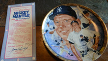 Load image into Gallery viewer, The Legendary Mickey Mantle Limited Edition Collector Plate
