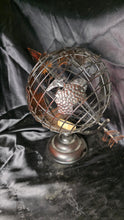 Load image into Gallery viewer, Epic Products Corks of the World Rotating Globe Wine Cork Cage Holder
