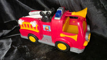 Load image into Gallery viewer, Disney Junior Mickey Mouse Fire Engine Fire Truck Toy Lights &amp; Sounds
