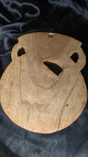 Cargar imagen en el visor de la galería, Vintage Hand-Carved El Salvador Folk Art Village Wall Plaque
