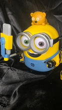 Load image into Gallery viewer, Universal Studios Minions Bob &amp; Tim Selfie Popcorn Bucket
