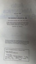 Load image into Gallery viewer, Vintage 1982 Auto Mechanics Fundamentals Hardcover Book – Martin W. &amp; Martin T. Stockel
