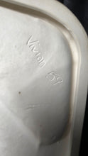 Load image into Gallery viewer, Vintage Ceramic Revolver Ashtray by Vivian '59 Mid Century Western Smoking Tray

