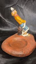 Charger l'image dans la galerie, Vintage Humorous Firefighter Candle Holder with Included Glass Candle
