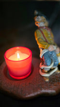 Charger l'image dans la galerie, Vintage Humorous Firefighter Candle Holder with Included Glass Candle
