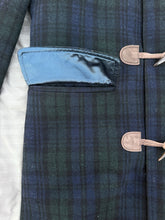 Load image into Gallery viewer, Vintage Lauren Ralph Lauren Tartan Plaid Wool Toggle Duffle Coat Size 38R
