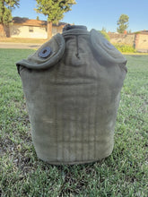 Load image into Gallery viewer, Vintage 1950s U.S. Army M1910 Canteen w/ Cover Korean War Era Military Issue
