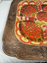Load image into Gallery viewer, Vintage Treasure Craft California Pottery Divided Serving Platter MCM 13.5"
