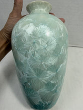 将图片加载到图库查看器，Jon Price Studio Art Pottery Crystalline Glaze Vase Signed California Ceramic
