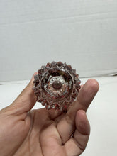 Load image into Gallery viewer, Vintage Indiana Glass Ruby Red Flash Diamond Point Crown Salt Pepper Shakers
