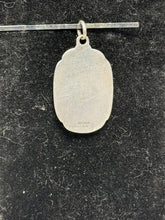 Load image into Gallery viewer, Vintage Creed Co Sterling Silver St. Christopher Medal Pendant 1.5" Marked
