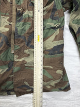 将图片加载到图库查看器，Vintage US Military M65 Cold Weather Field Jacket Woodland Camo Propper 2XL
