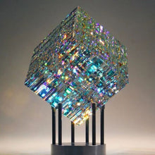 गैलरी व्यूवर में इमेज लोड करें, Glass Sculpture Table Furnishing Pieces Of Art Stock

