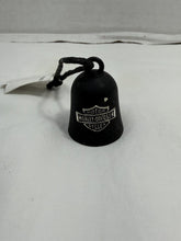 गैलरी व्यूवर में इमेज लोड करें, Harley-Davidson Matte Black Guardian Gremlin Ride Bell Silver Logo Motorcycle
