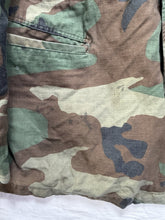 将图片加载到图库查看器，Vintage US Military M65 Cold Weather Field Jacket Woodland Camo Propper 2XL
