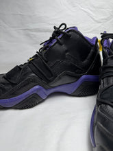 Load image into Gallery viewer, adidas Top Ten 2000 Lakers Basketball Shoes Black Purple Gold Men's Size 10

