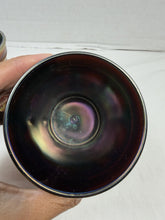 Load image into Gallery viewer, Antique Northwood Singing Birds Amethyst Carnival Glass Mug Art Nouveau
